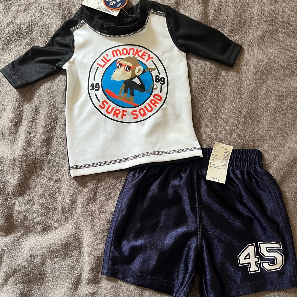 Infant Rashguard and Shorts